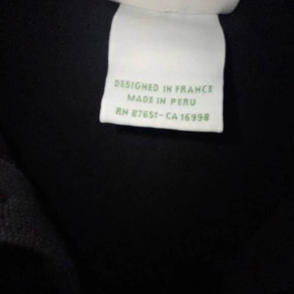 Lacoste crop polo top black cropped polo - Picture 6 of 6